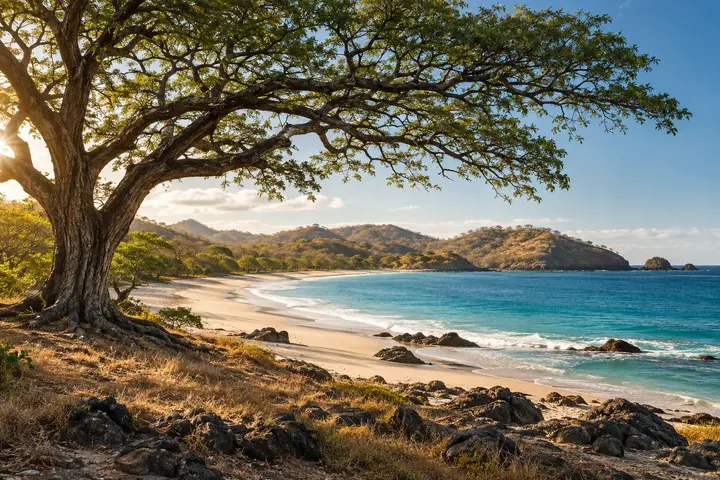 Paisaje representativo de Guanacaste, Costa Rica