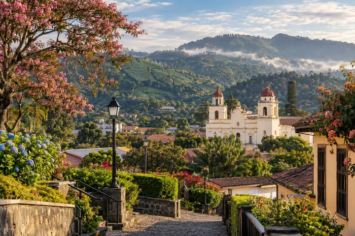 Paisaje representativo de Heredia, Costa Rica
